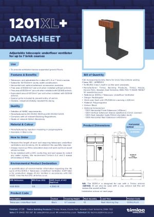 Technical Data Sheet