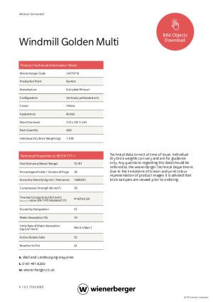 Technical Data Sheet