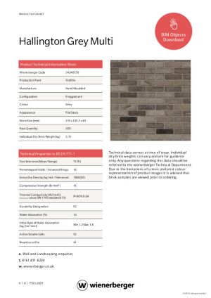 Technical Data Sheet