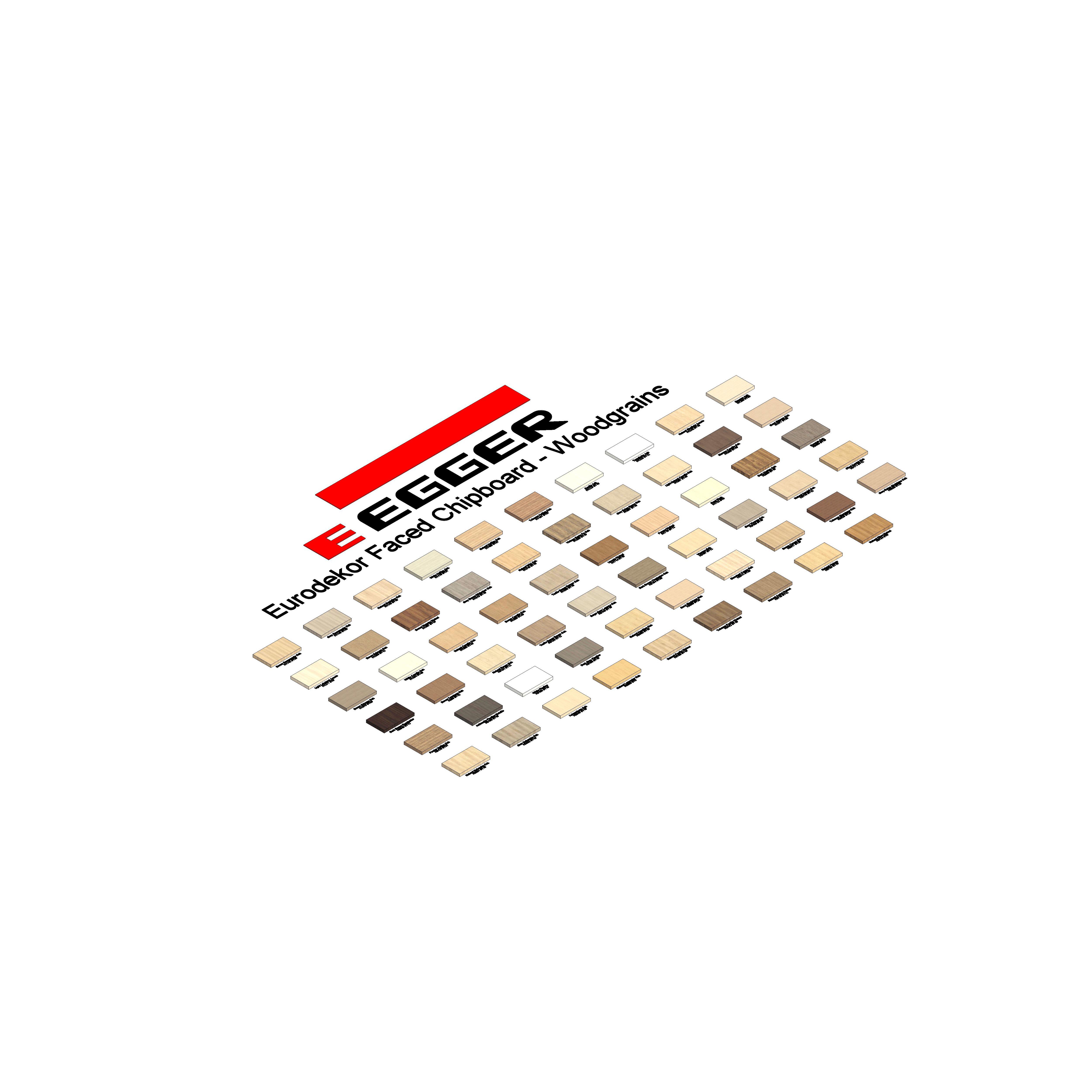 Product: Eurodekor Faced Chipboard - Woodgrains
