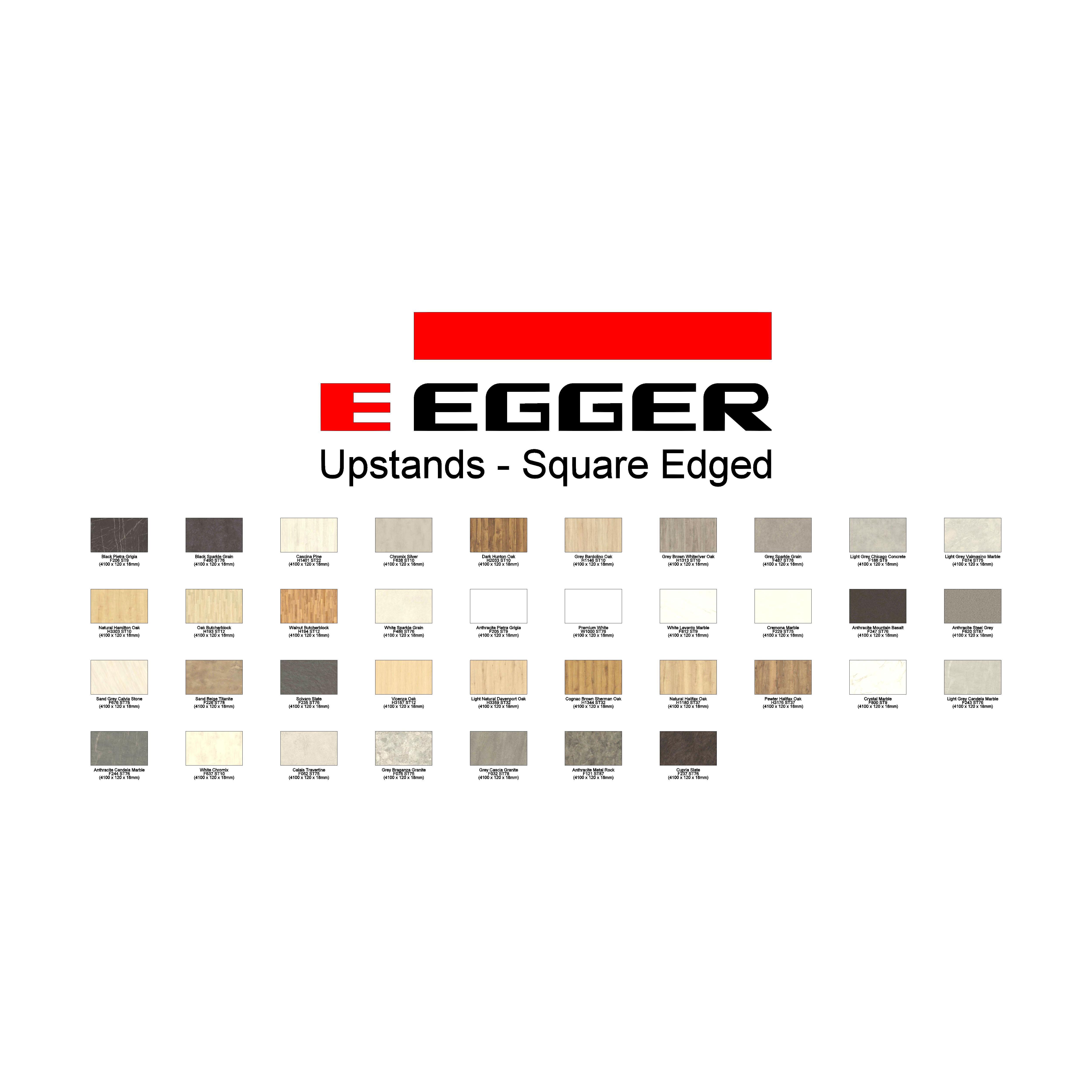 Product: Upstands - Square Edged
