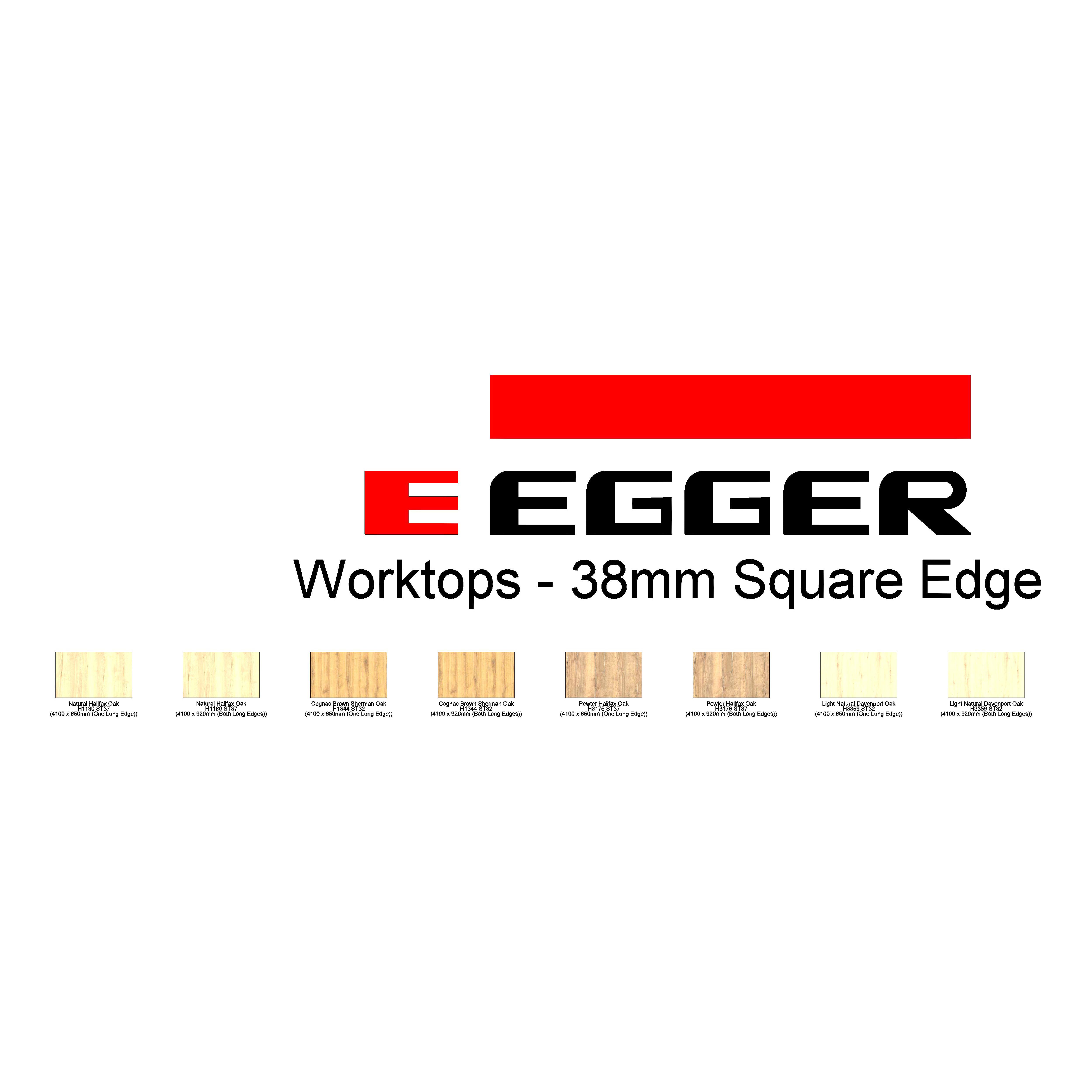 Product: Worktops - 38mm Square Edge
