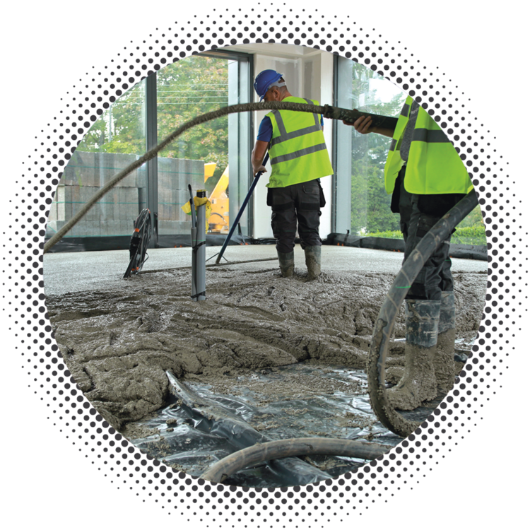 Product: TLA® Plus Non-combustible high strength Floor insulation (Thermal Lightweight Aggregate) KIWA Certified