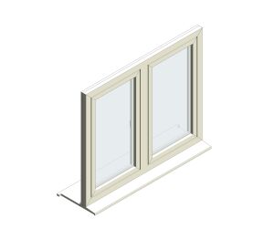Product: Flush Tilt & Turn Window - Double Opening