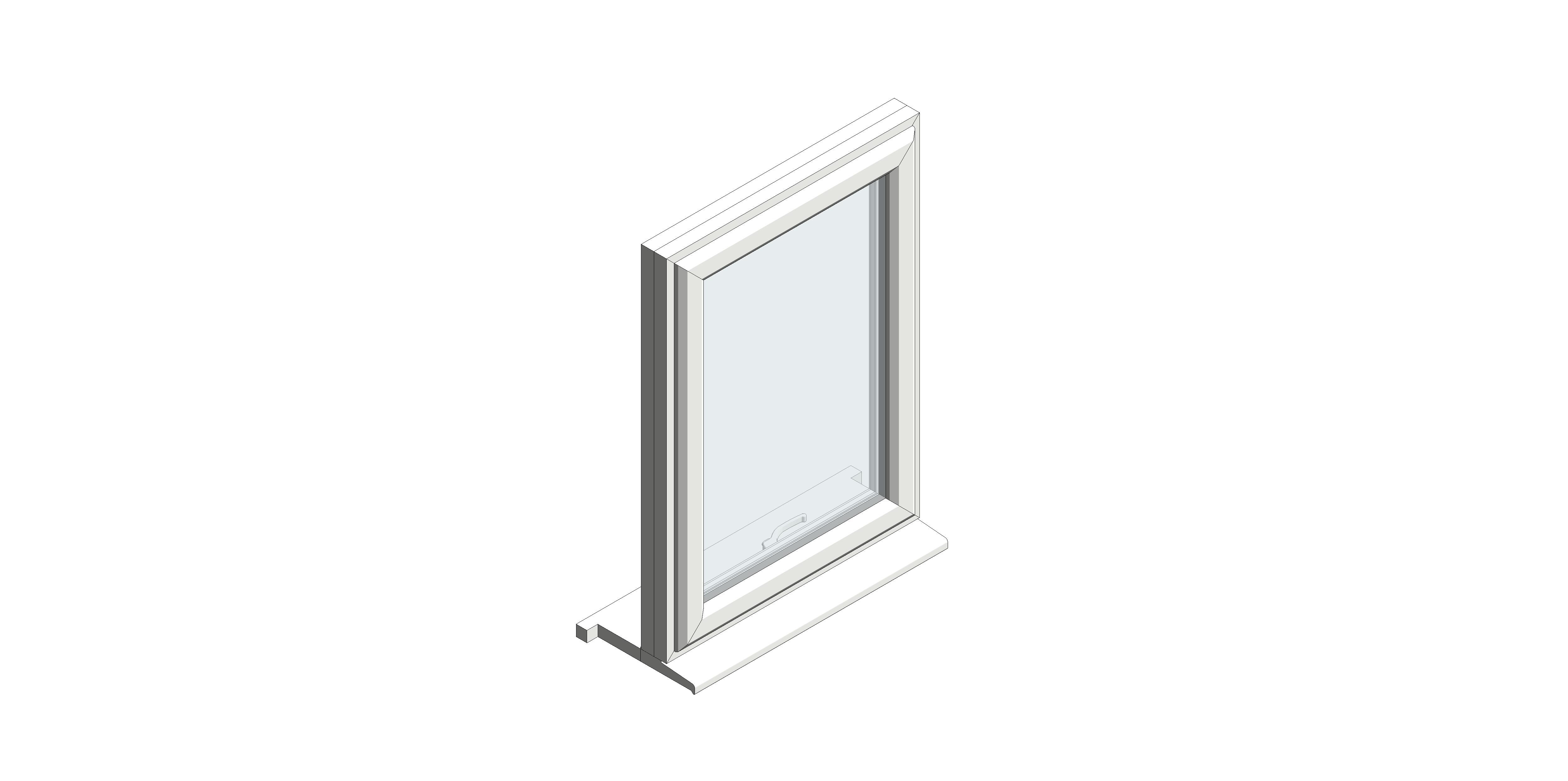 Product: Spectus Casement Window – Bevelled - Top Hung