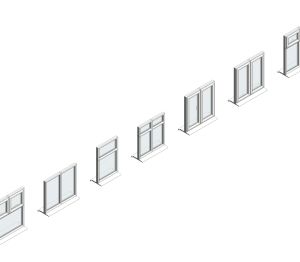 Product: Spectus Casement Window – Ovolo - Double Combinations