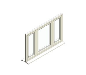 Product: Fully Reversible Window - Triple Opening