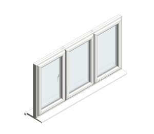 Product: Spectus Casement Window – Bevelled - Side Hung French
