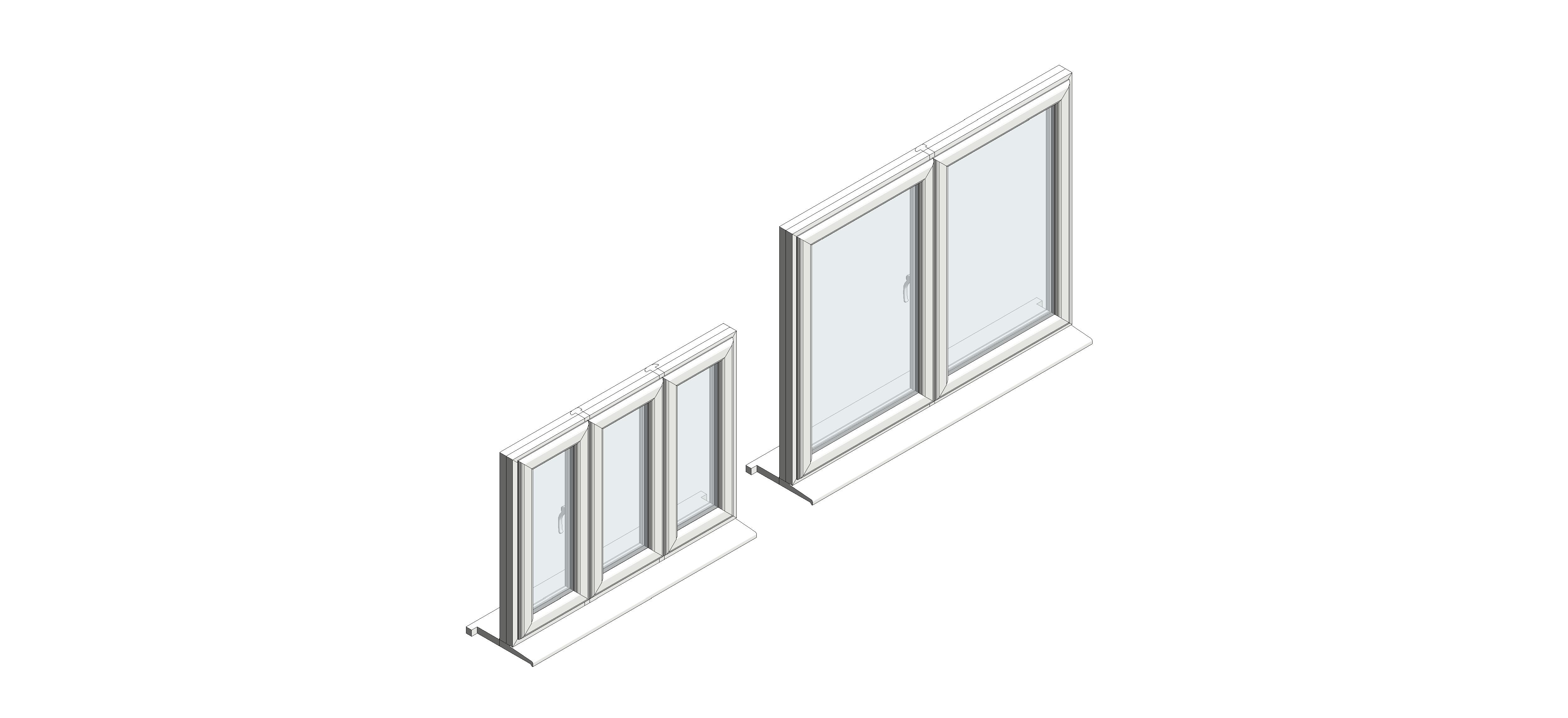 Product: Spectus Casement Window – Ovolo - Side Hung French