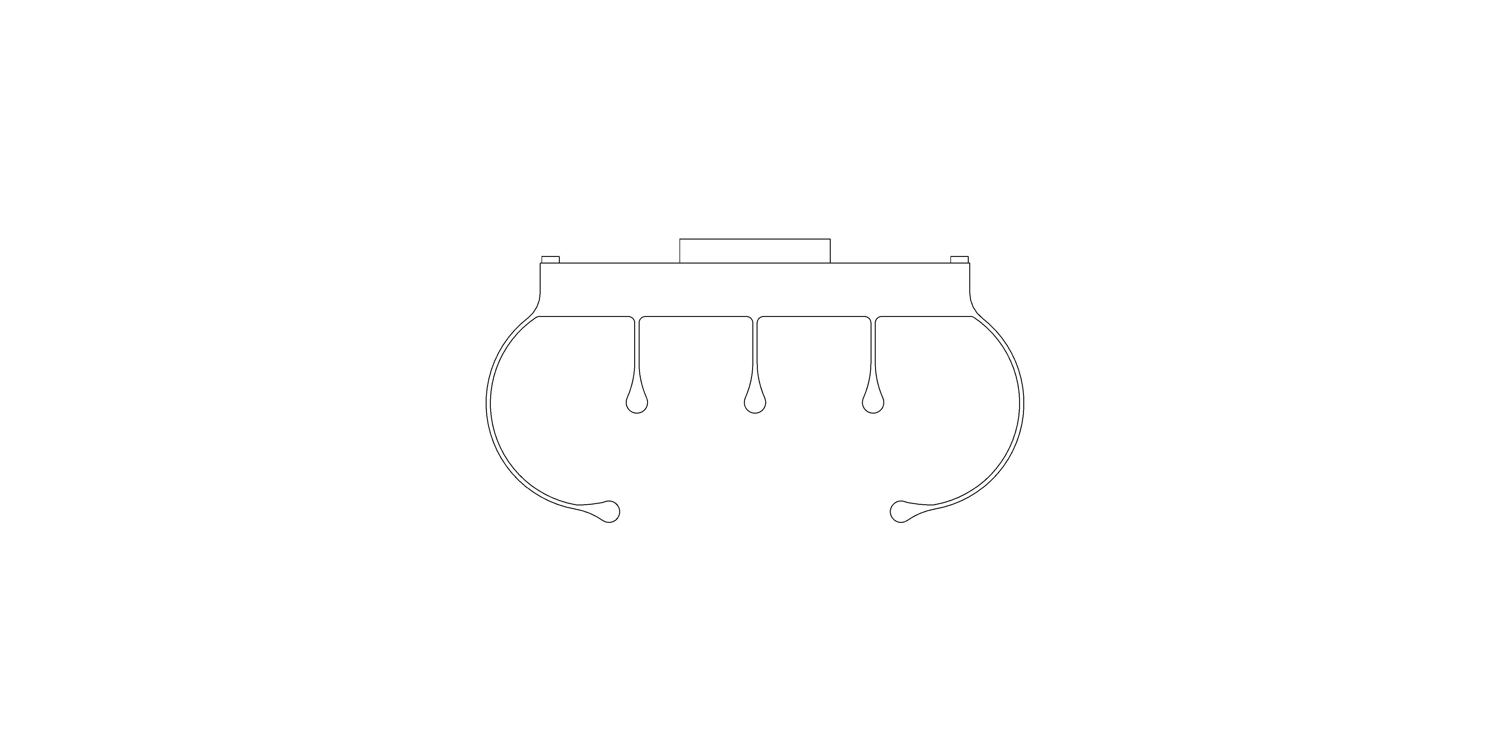 Image of Loop Heated Towel Rail