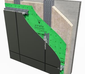 Image of Vitradual Solid Aluminium Cladding Panel System