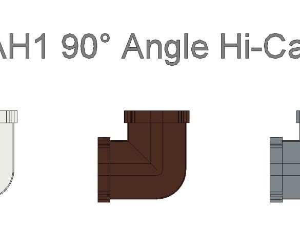 Product: FloPlast RAH1 90° Angle Hi-Cap