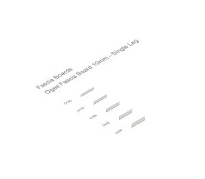 Product: Ogee Fascia Board 10mm – Single Leg