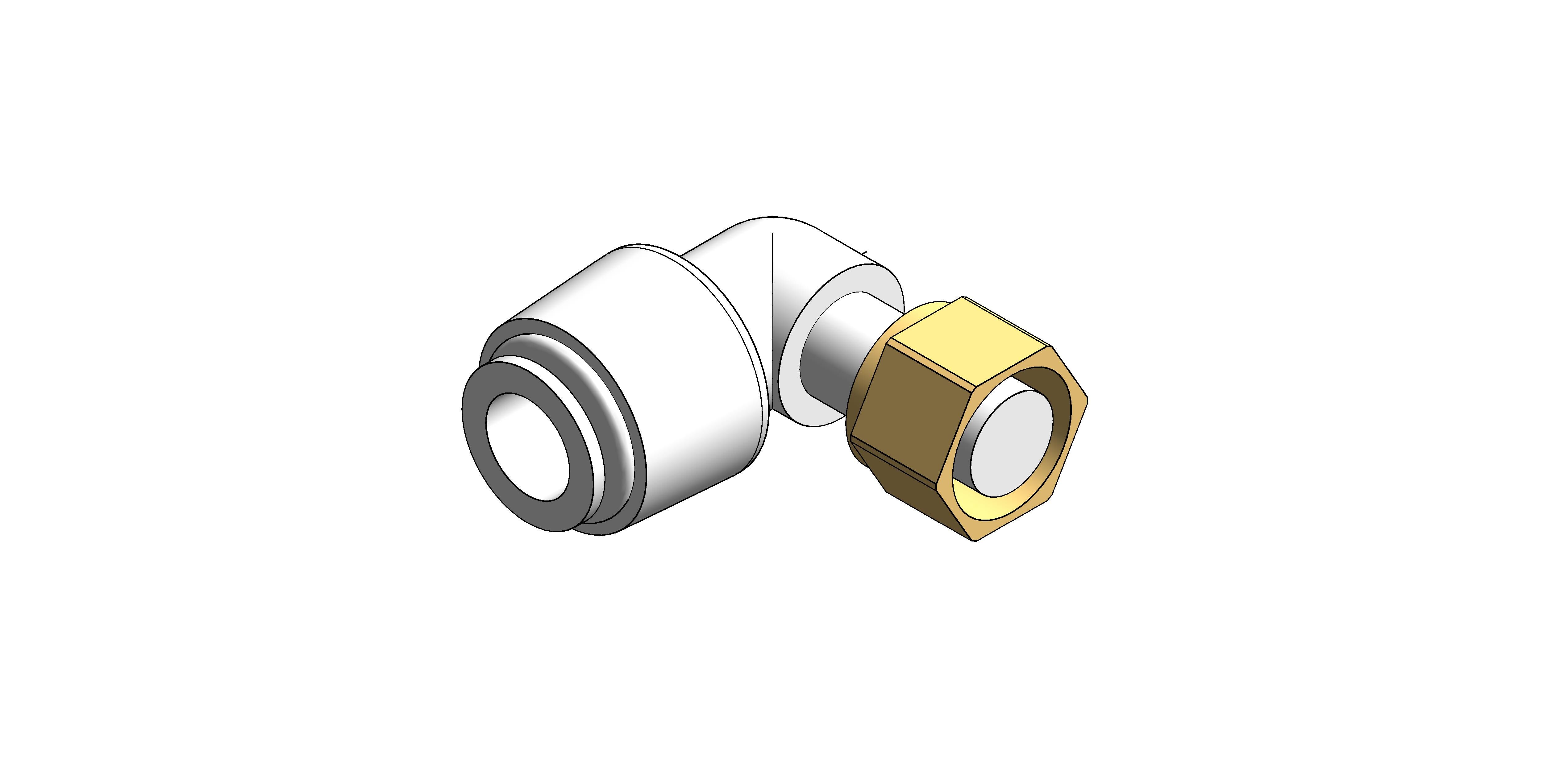Product: FloFit+ Bent Tap Connector