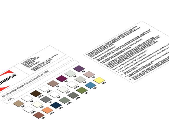 Product:  AR Plus® High Gloss Colors Collection 2024 - HPL