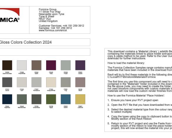 Product:  AR Plus® High Gloss Colors Collection 2024 - HPL