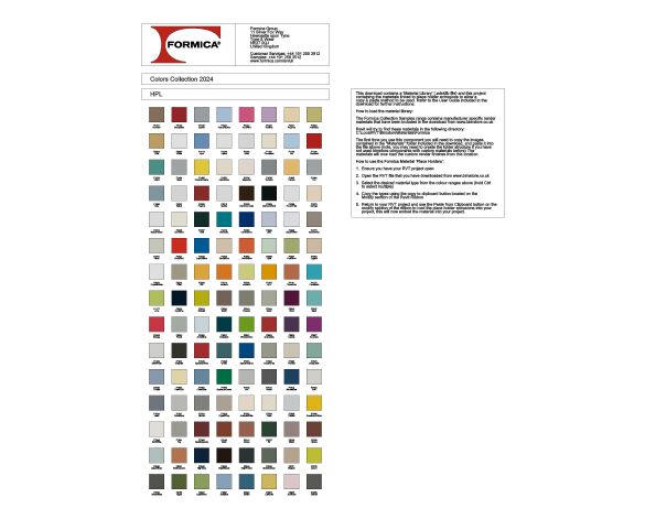 Product: Colors Collection 2024 - HPL