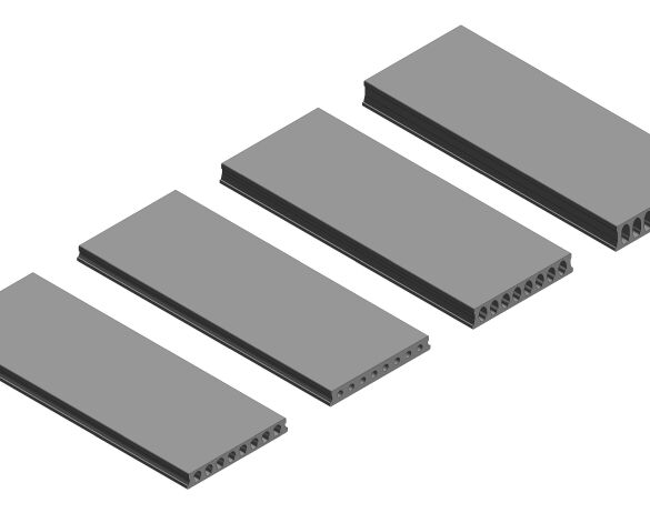 Revit, Bim, Store, Components, Generic, Model, Object, 13, Forterra, Building, Products, Ltd, Hollowcore, Flooring, A150, S150H, S200, A250