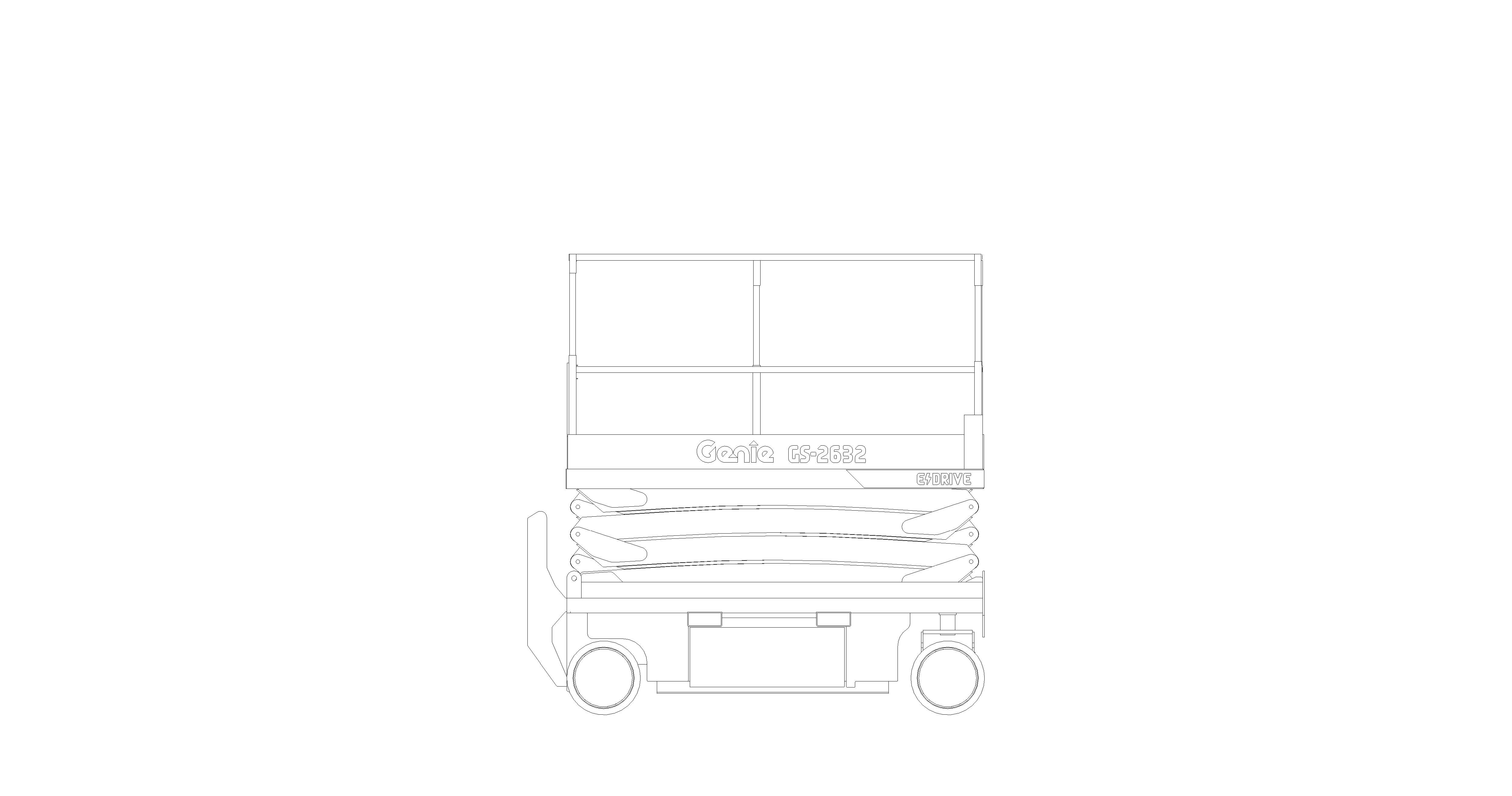 Product: GS-2632 Electric Scissor Lift
