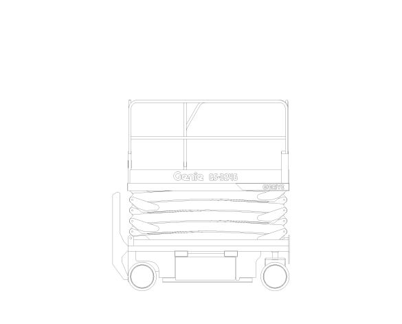 Product: GS-3246 Electric Scissor Lift