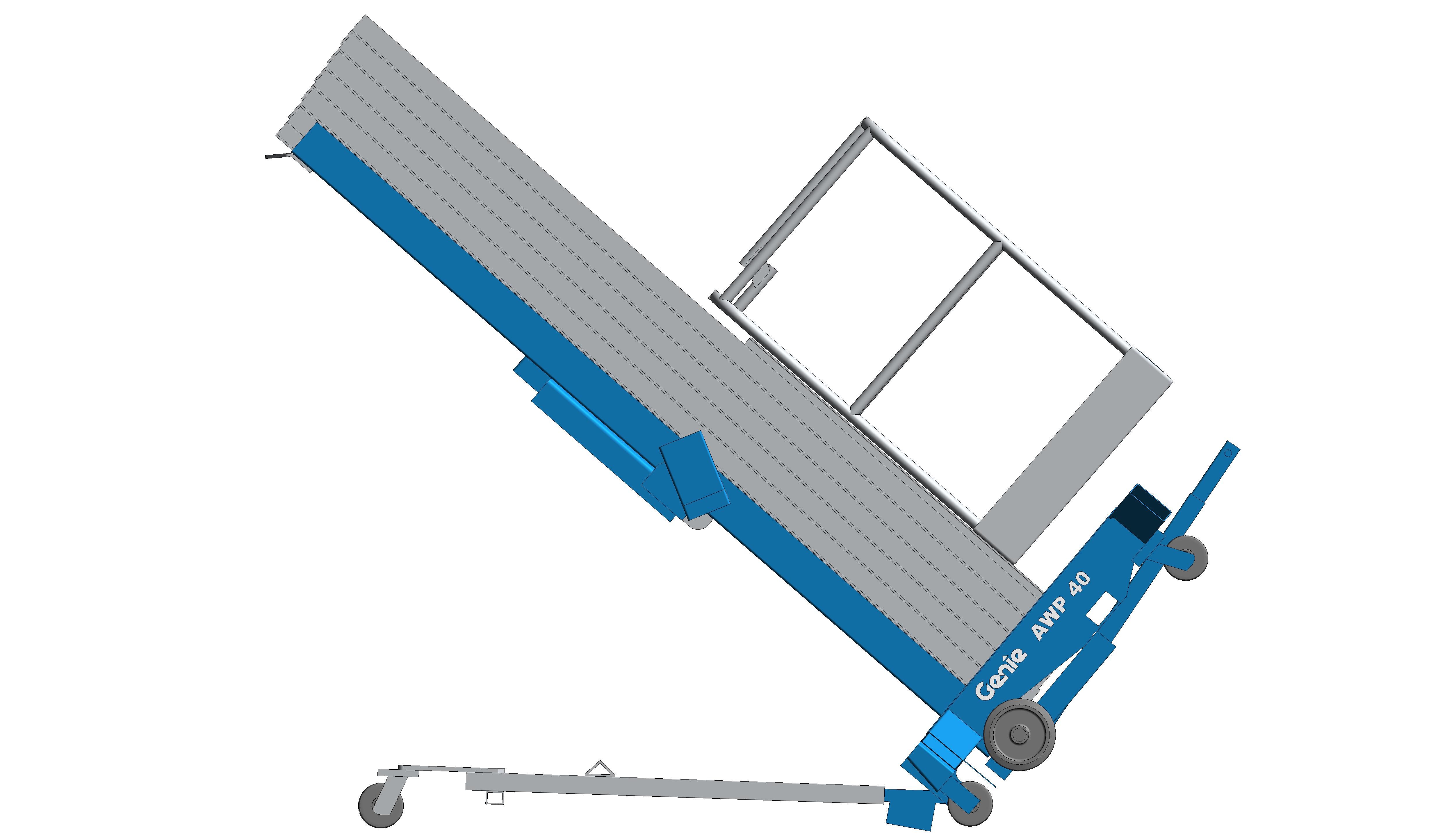 Product: AWP-40S Aerial Work Platforms