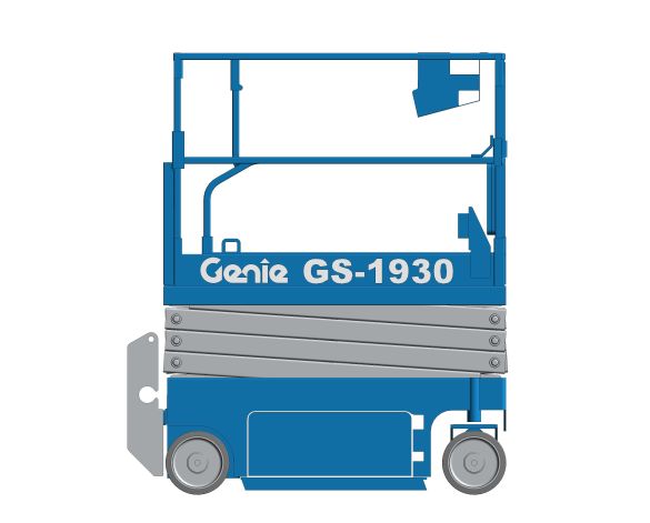 Product: GS-1930 Electric Scissor Lift