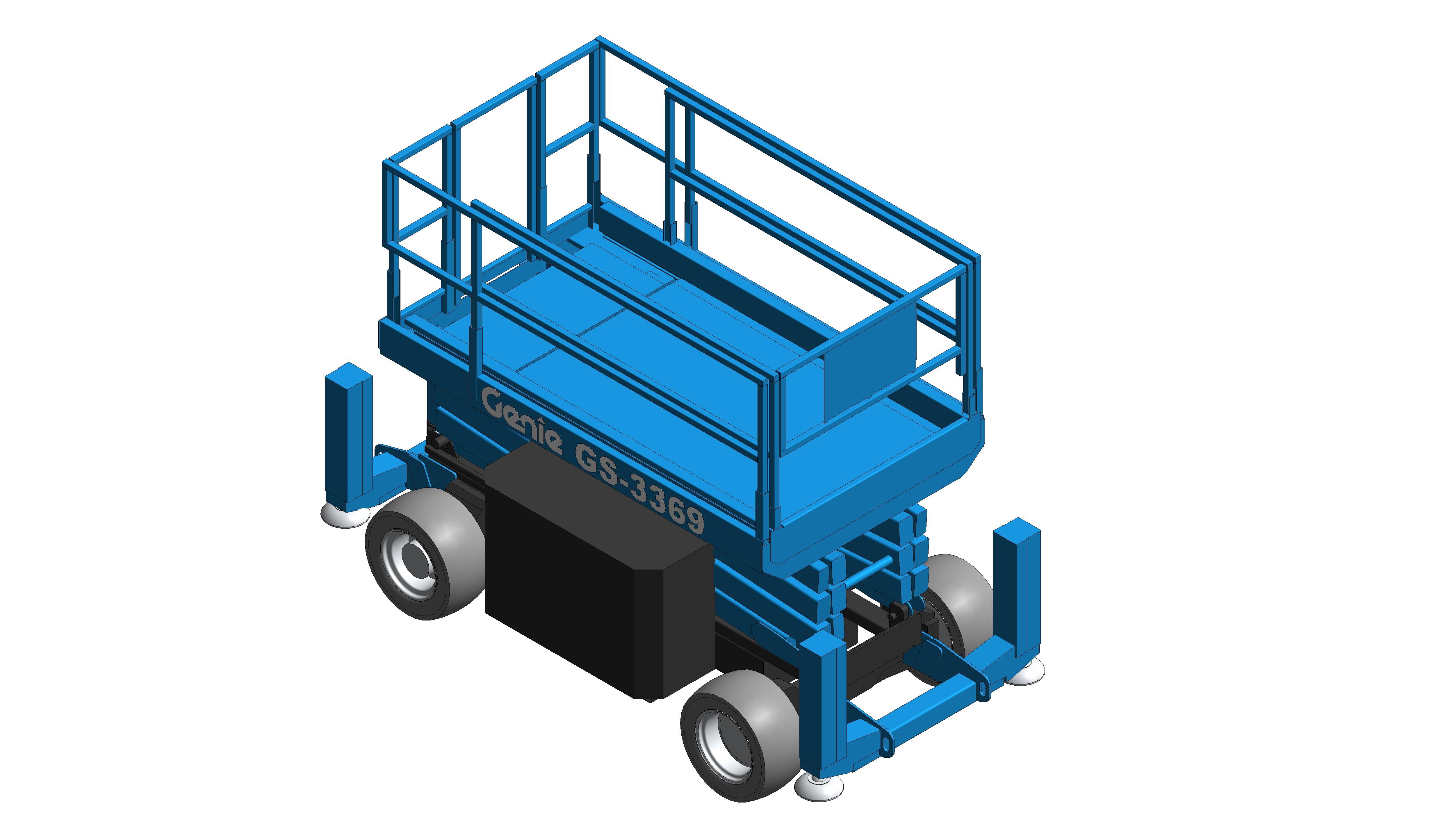 Product: GS-3369 RT Rough Terrain Scissor Lift