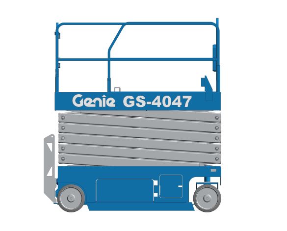 Product: GS-4047 Electric & Bi-Energy Scissor Lifts