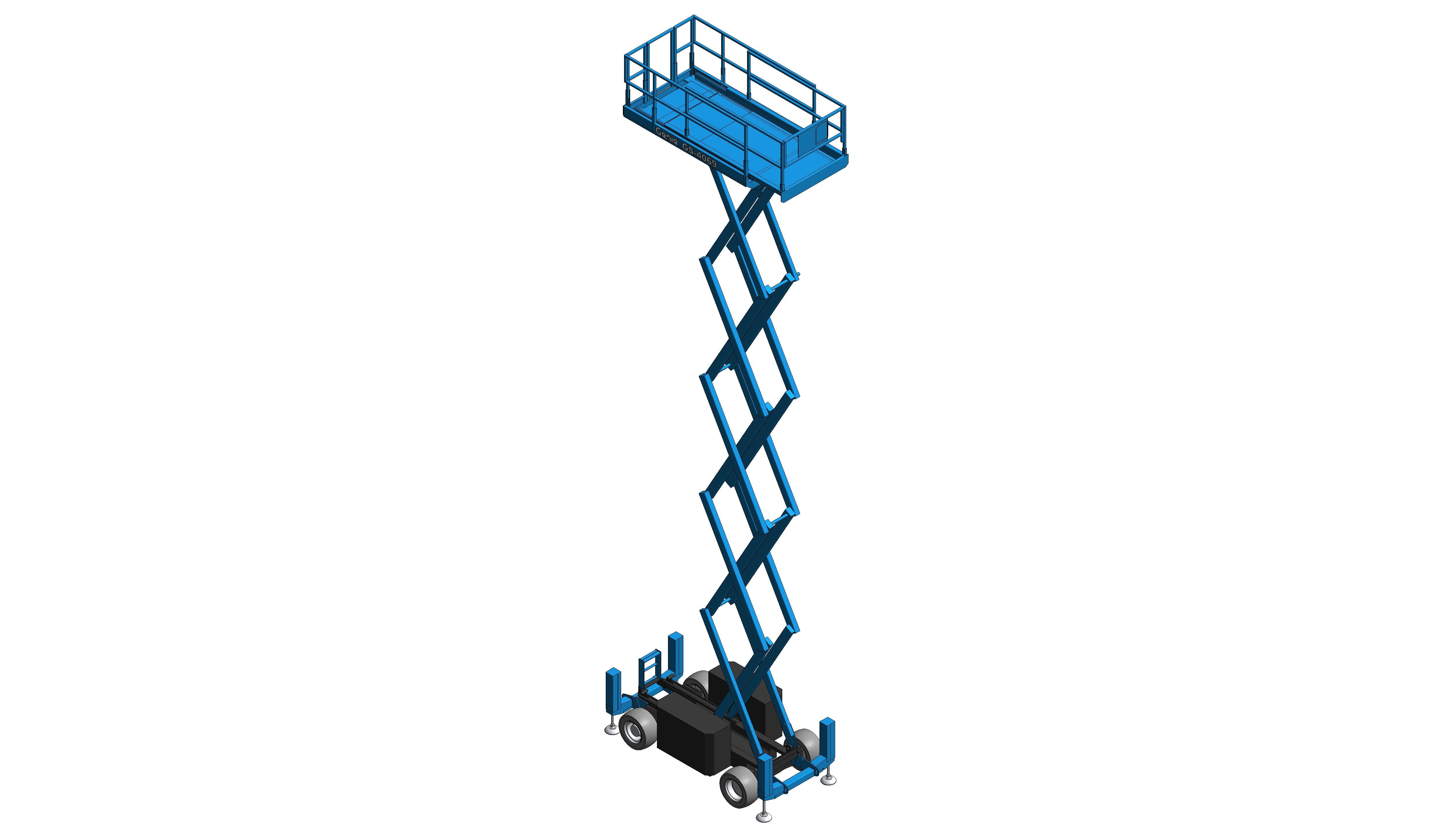 Product: GS-4069 RT Rough Terrain Scissor Lift