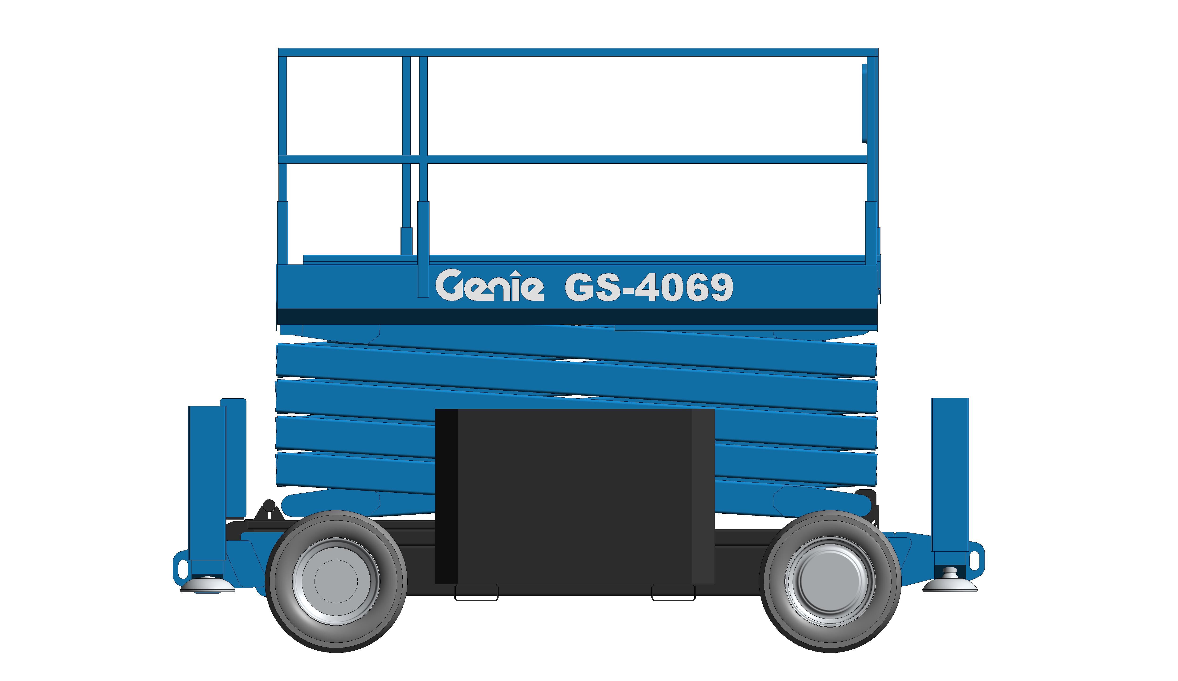 Product: GS-4069 RT Rough Terrain Scissor Lift