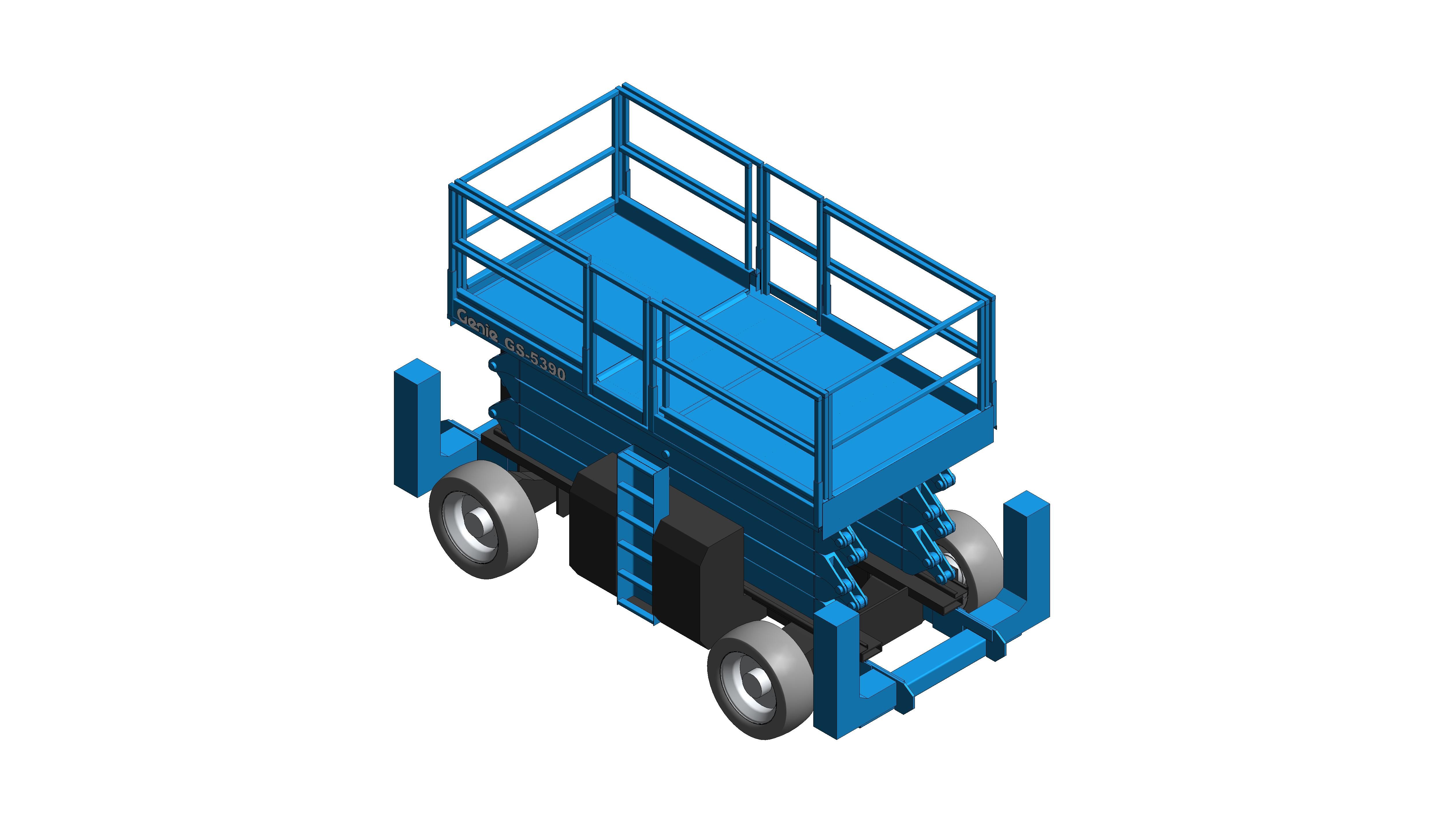 Product: GS-5390 Rough Terrain Scissor Lift