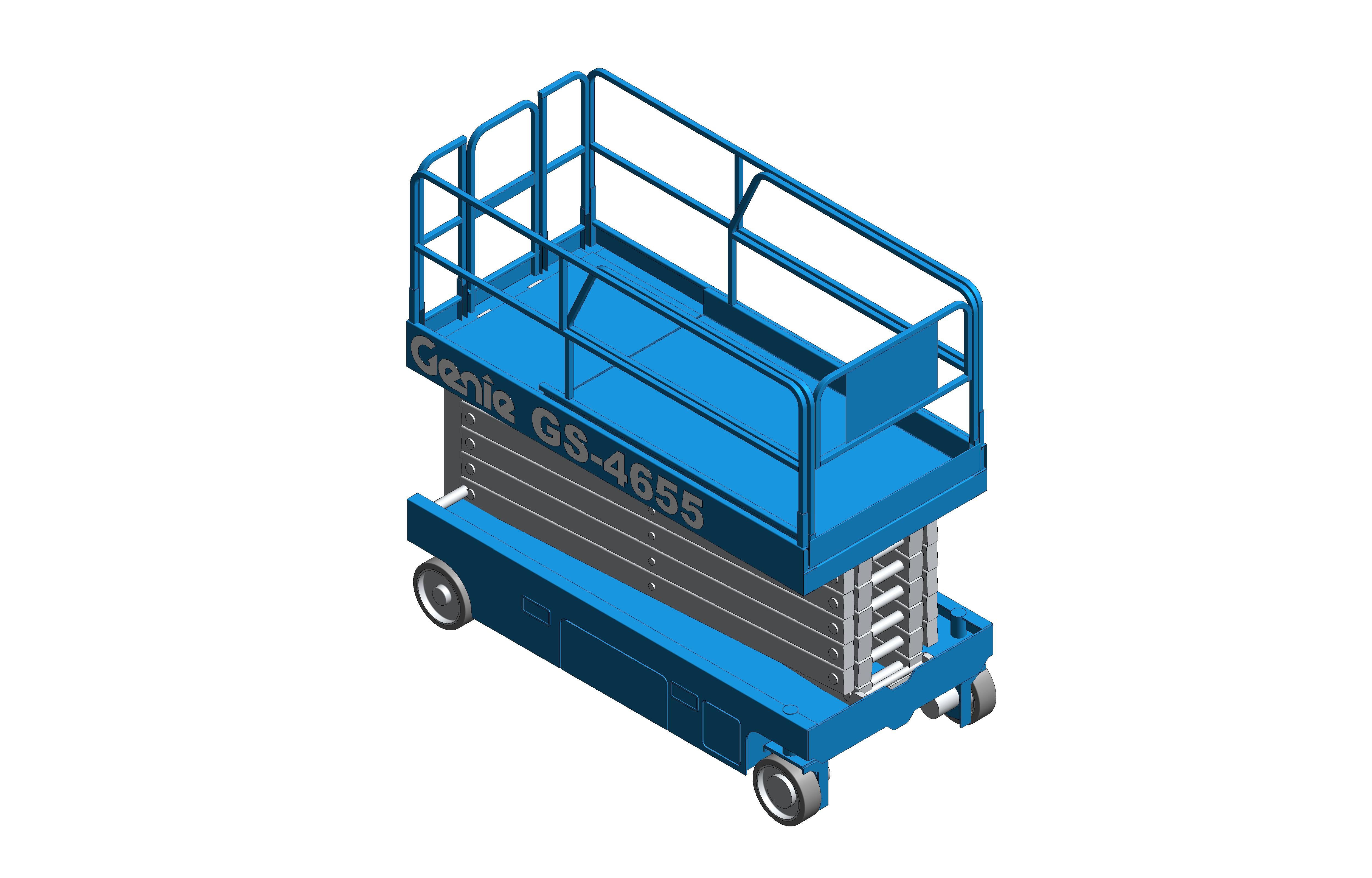 Product: GS-4655 E-Drive Electric Scissor Lift