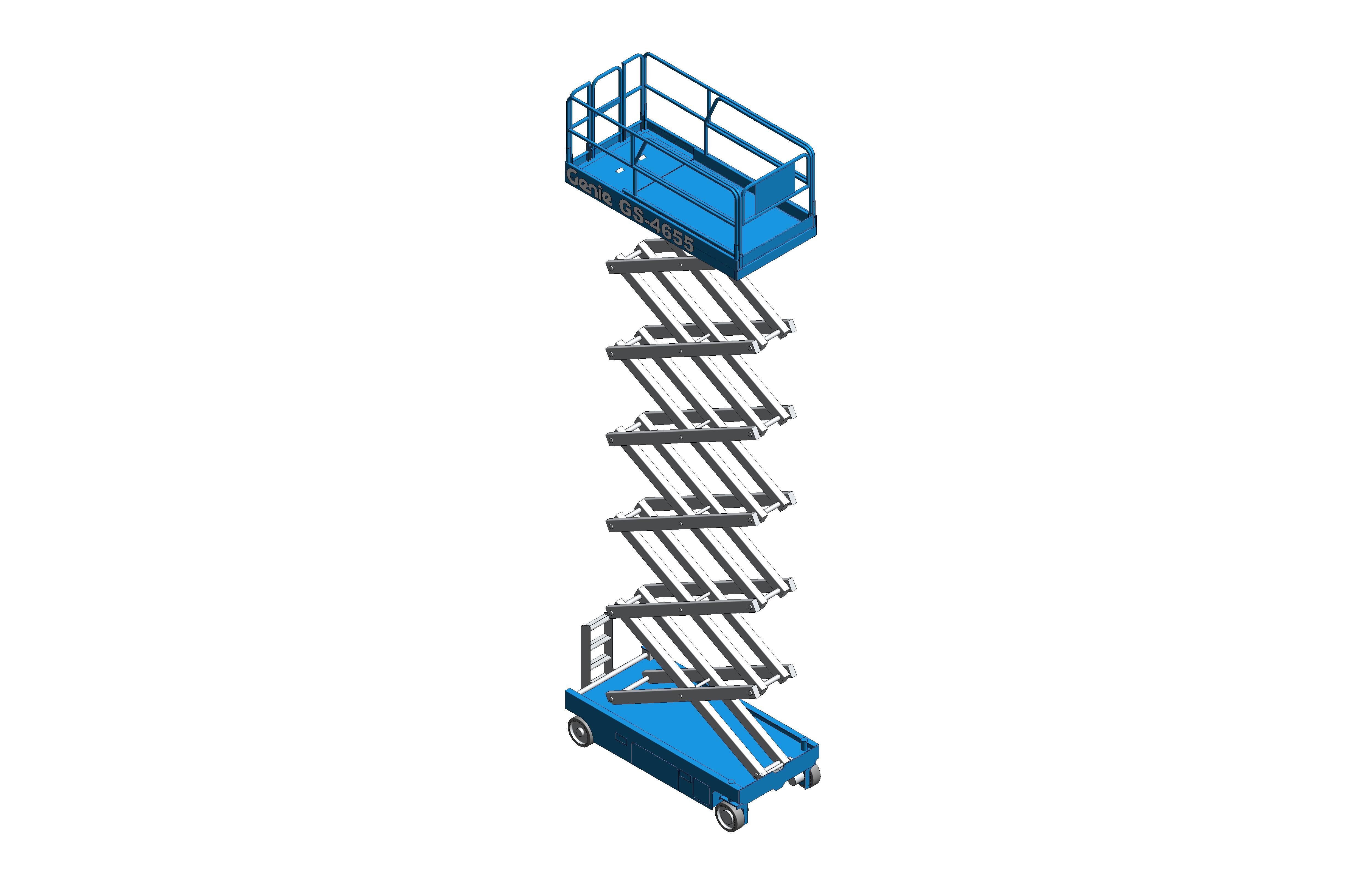 Product: GS-4655 E-Drive Electric Scissor Lift