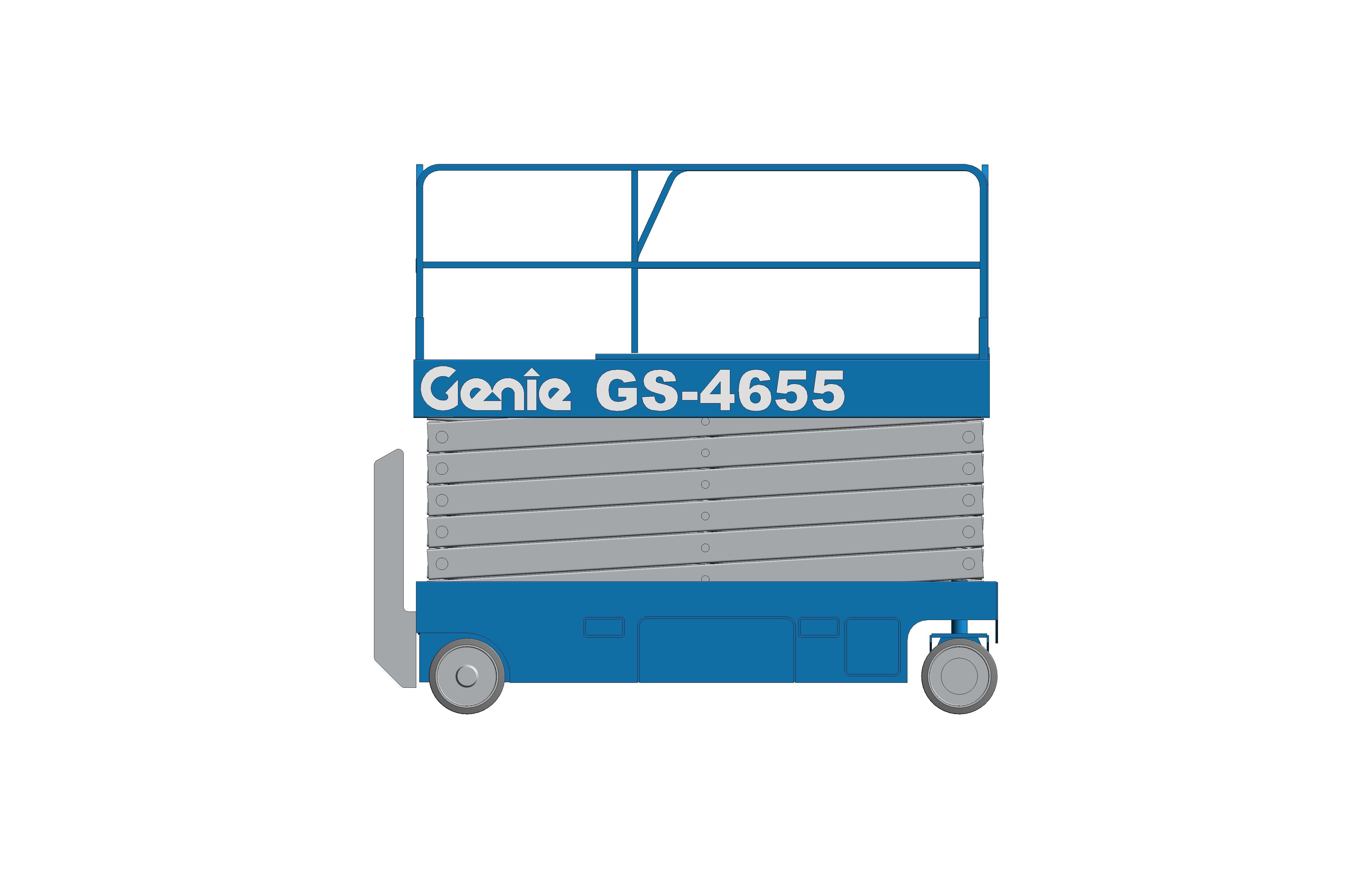 Product: GS-4655 E-Drive Electric Scissor Lift