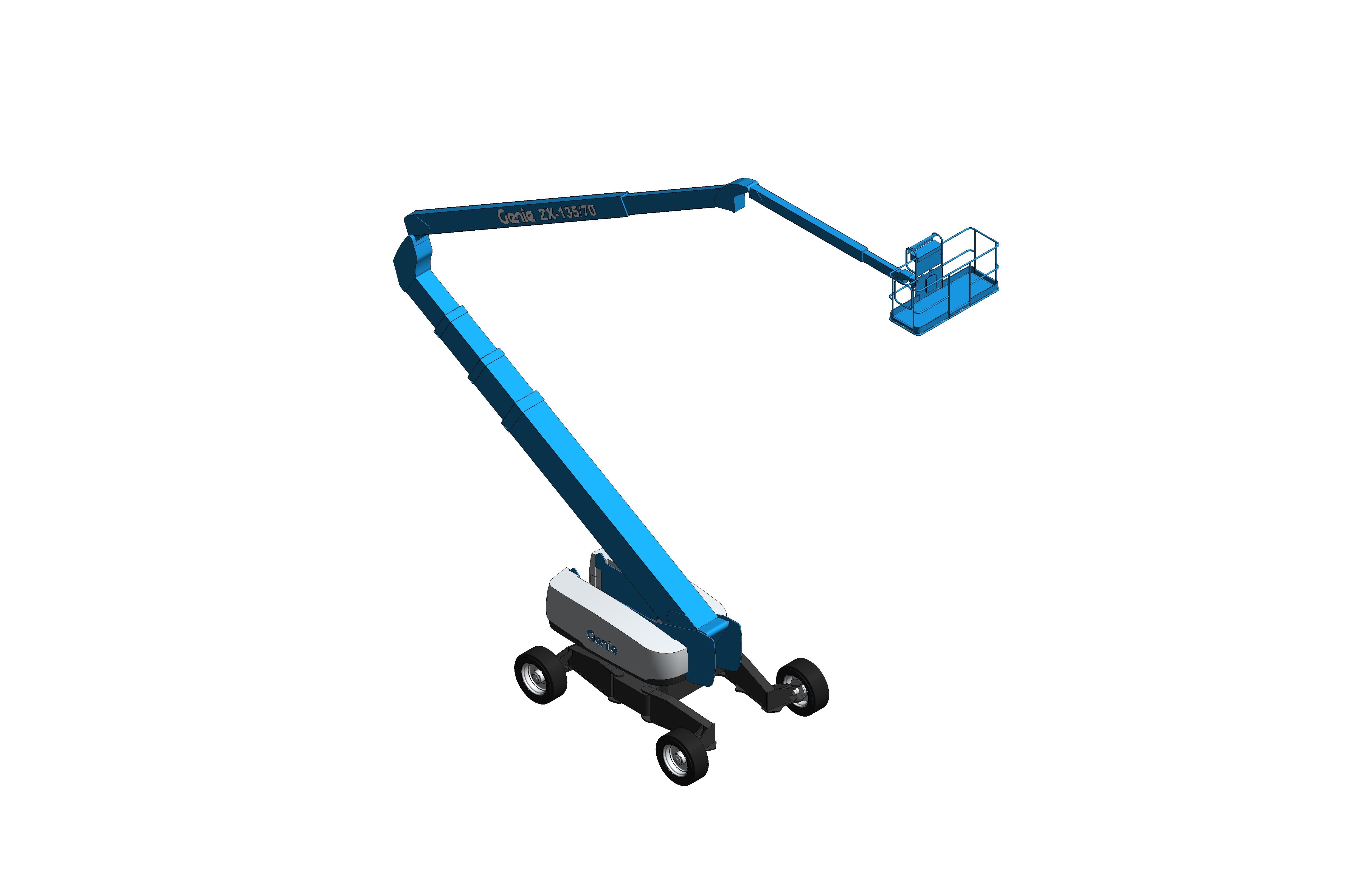 Product: ZX-135/70 Articulated Boom Lift