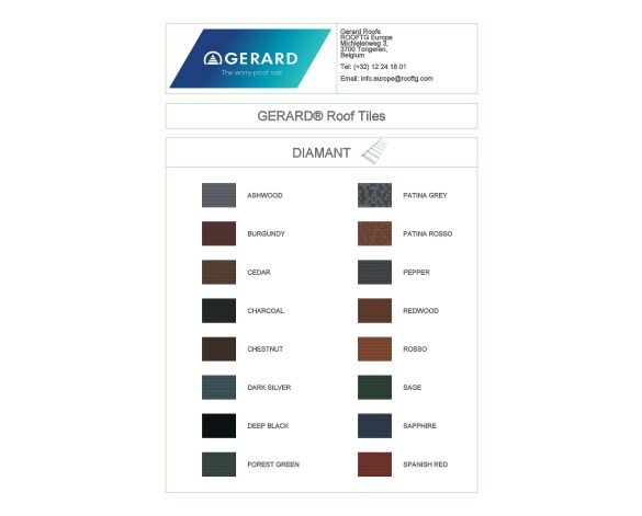 Image of GERARD roof tiles