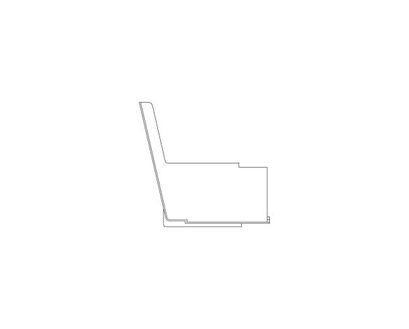 Product: Glidevale Protect AT301 Righthand Brickwork Abutment Cavity Tray