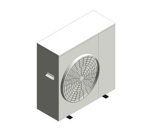 Aerona³ - R32 Air source heat pump - 10kW