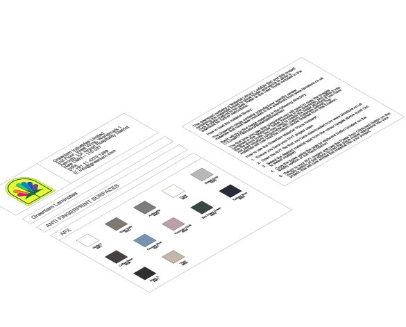 Product: AFX - Anti-Fingerprint Laminate