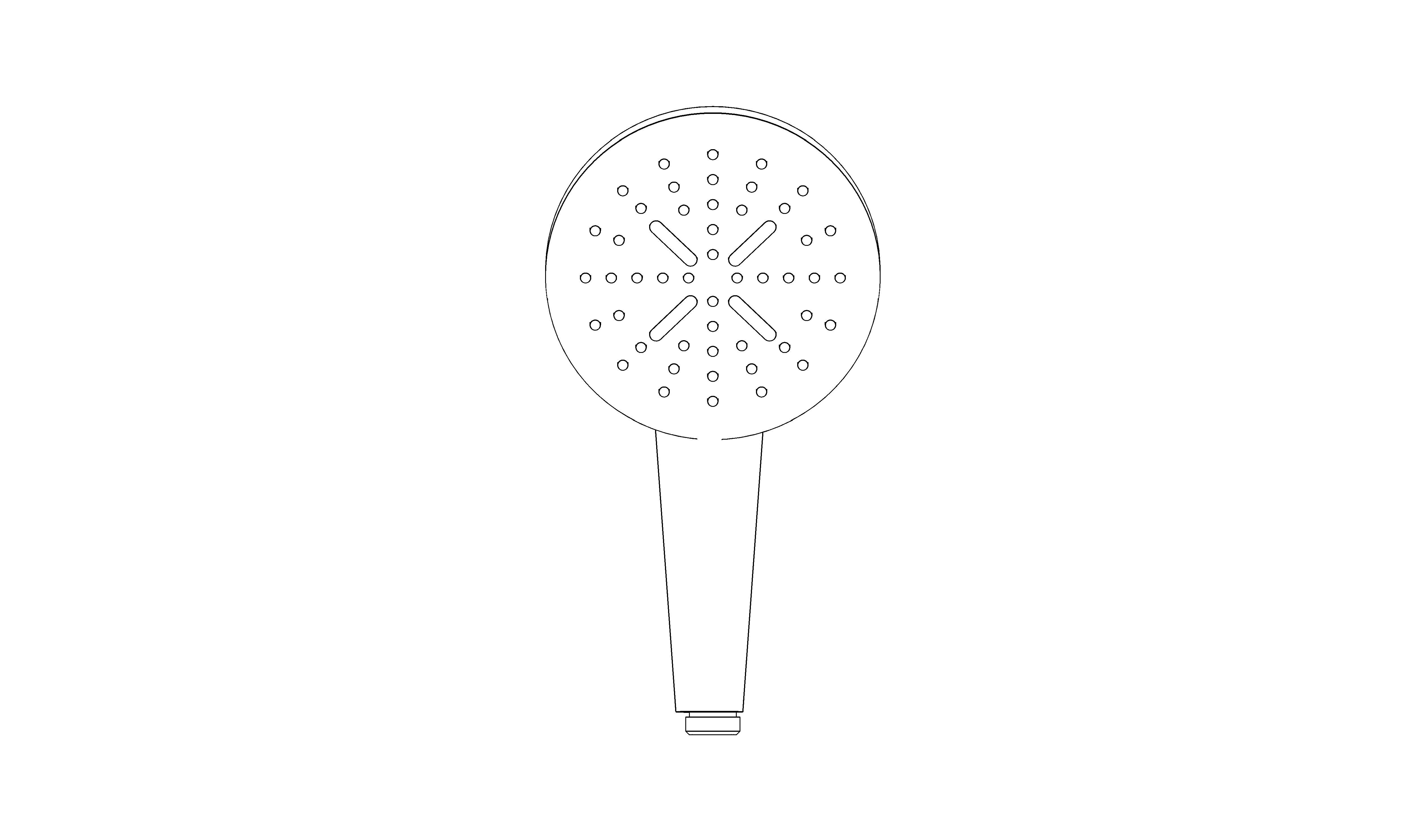 Product: RAINSHOWER AQUA Hand shower 3 sprays (1016760000)