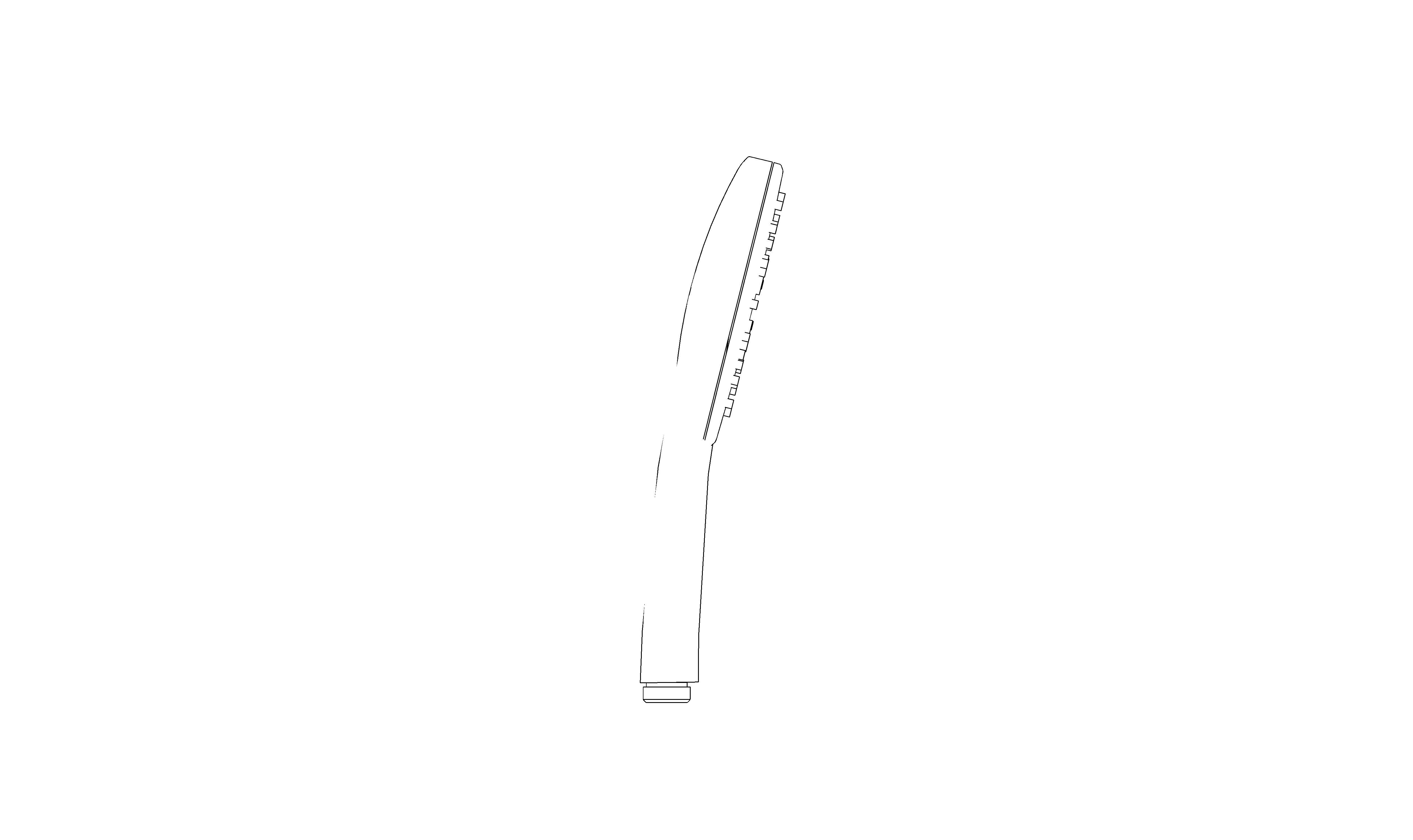 Product: RAINSHOWER AQUA Hand shower 3 sprays (101676DC00)