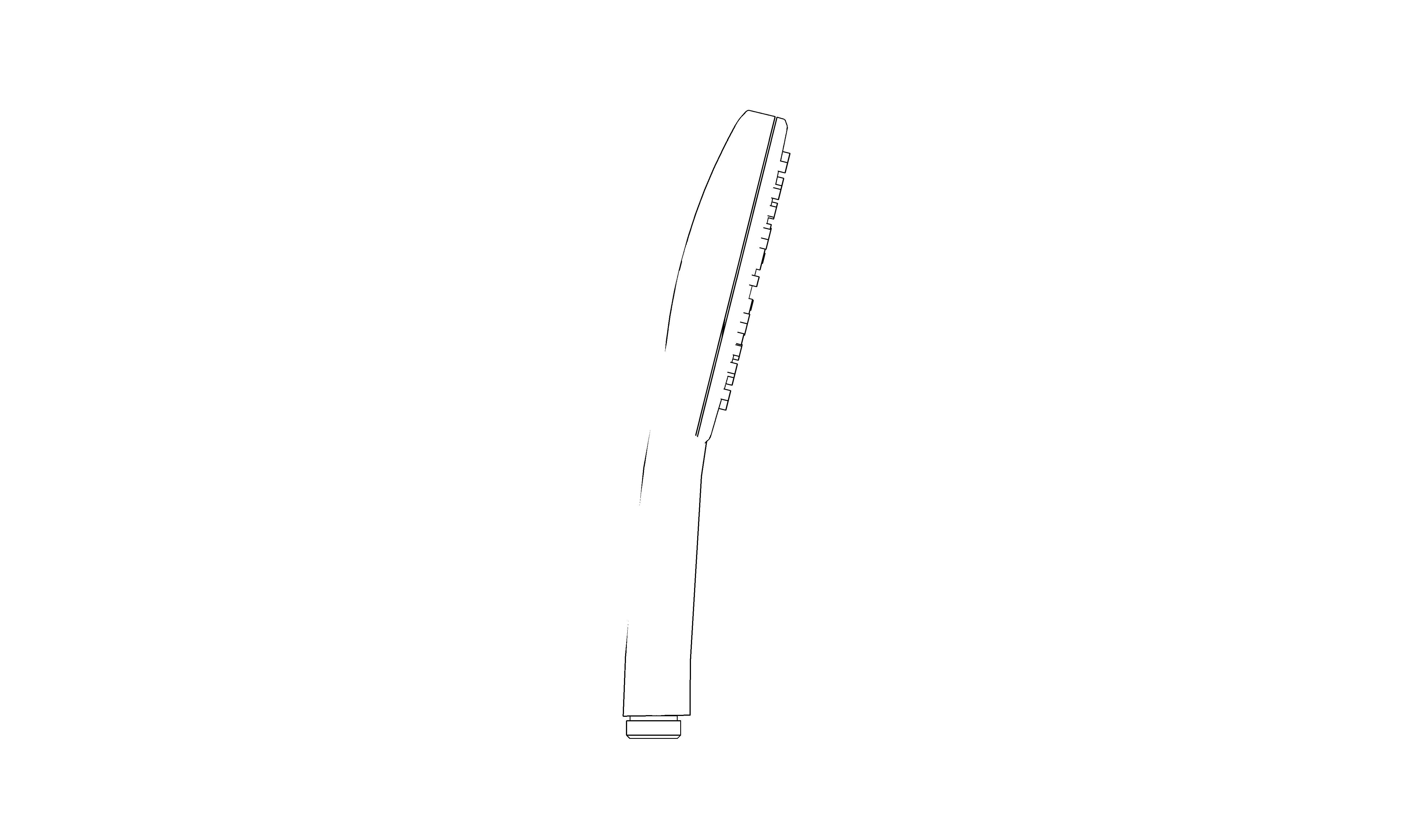 Product: RAINSHOWER AQUA Hand shower 3 sprays (101676DL00)