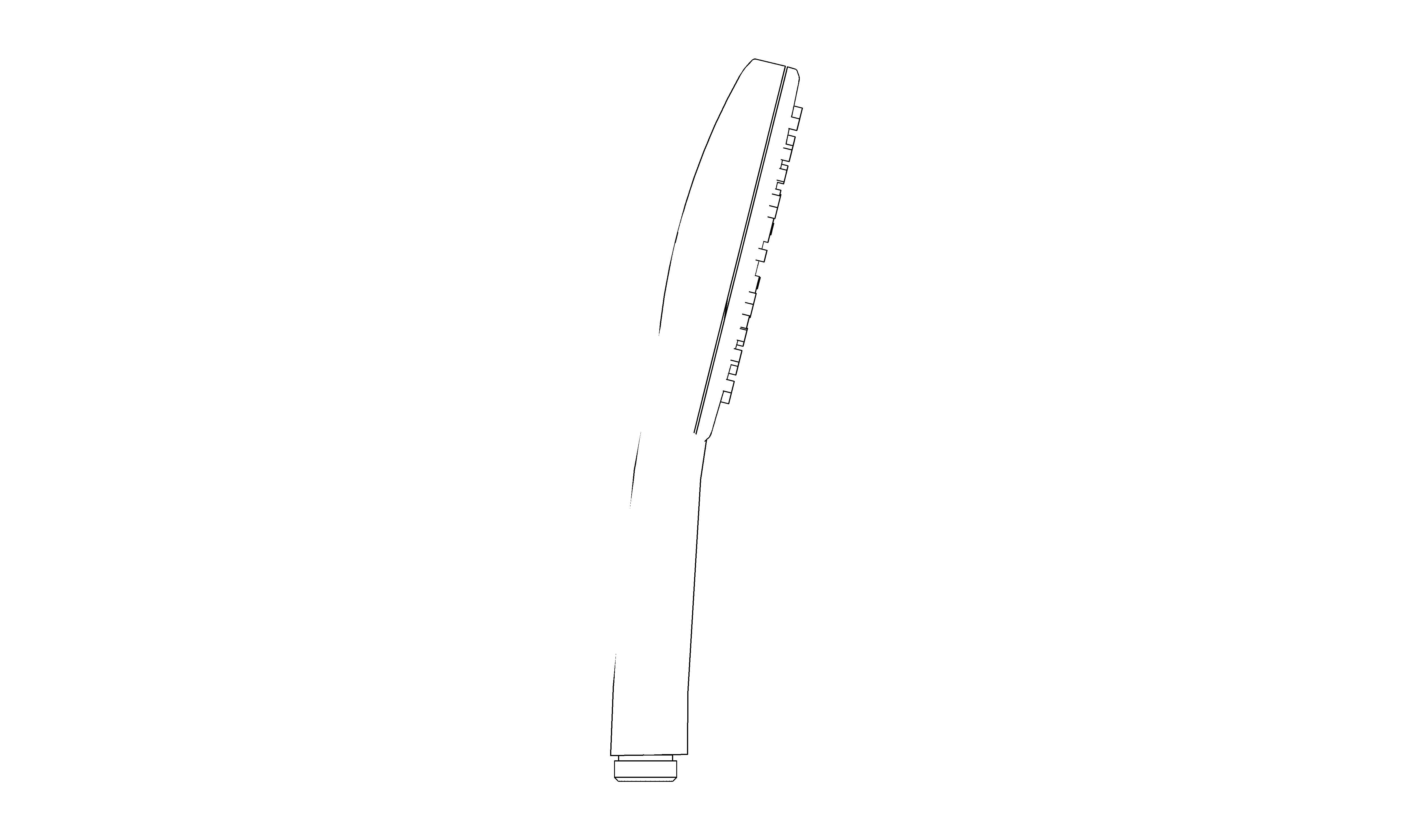 Product: RAINSHOWER AQUA Hand shower 3 sprays (101676GL00)