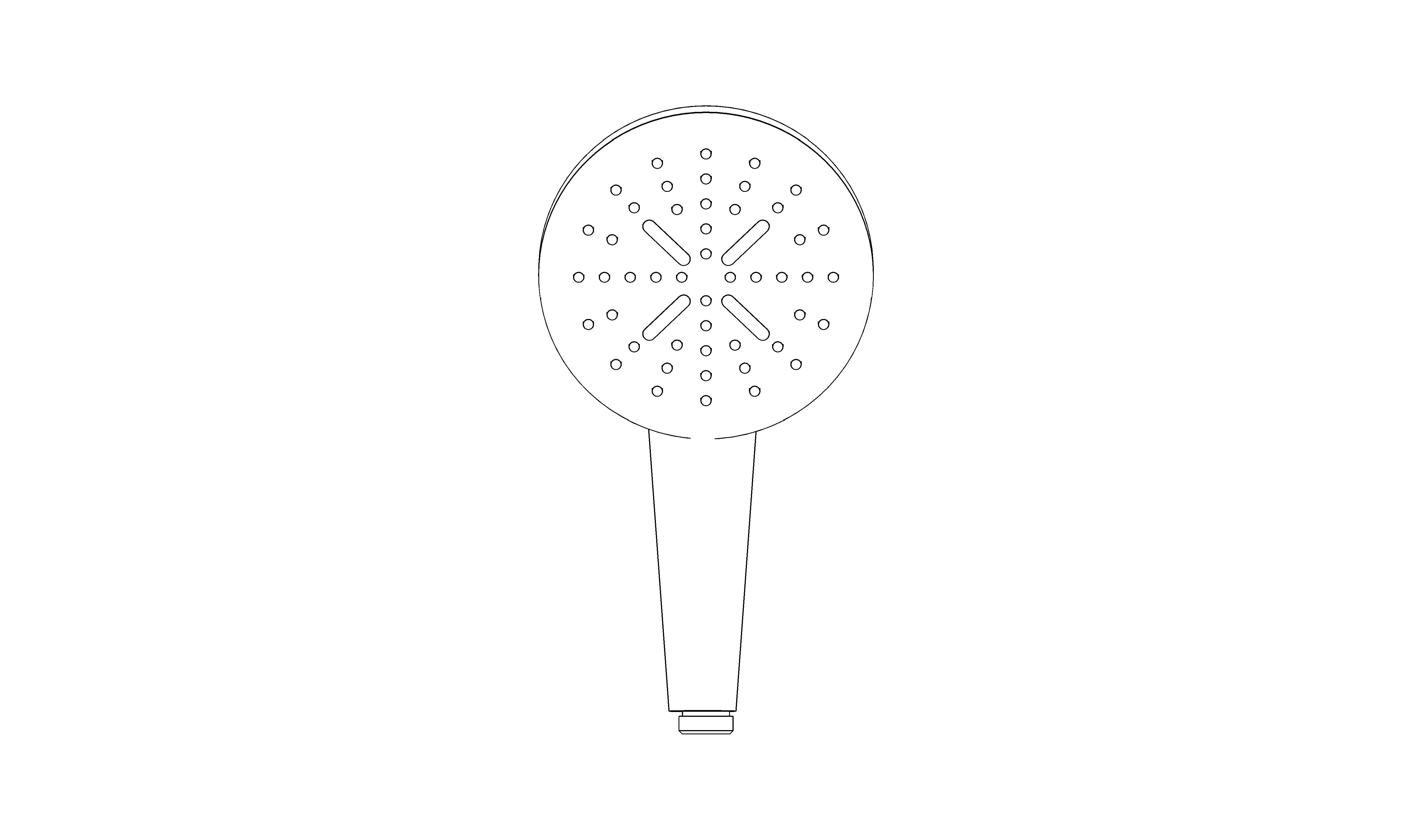Product: RAINSHOWER AQUA Hand shower 3 sprays (101676KF00)