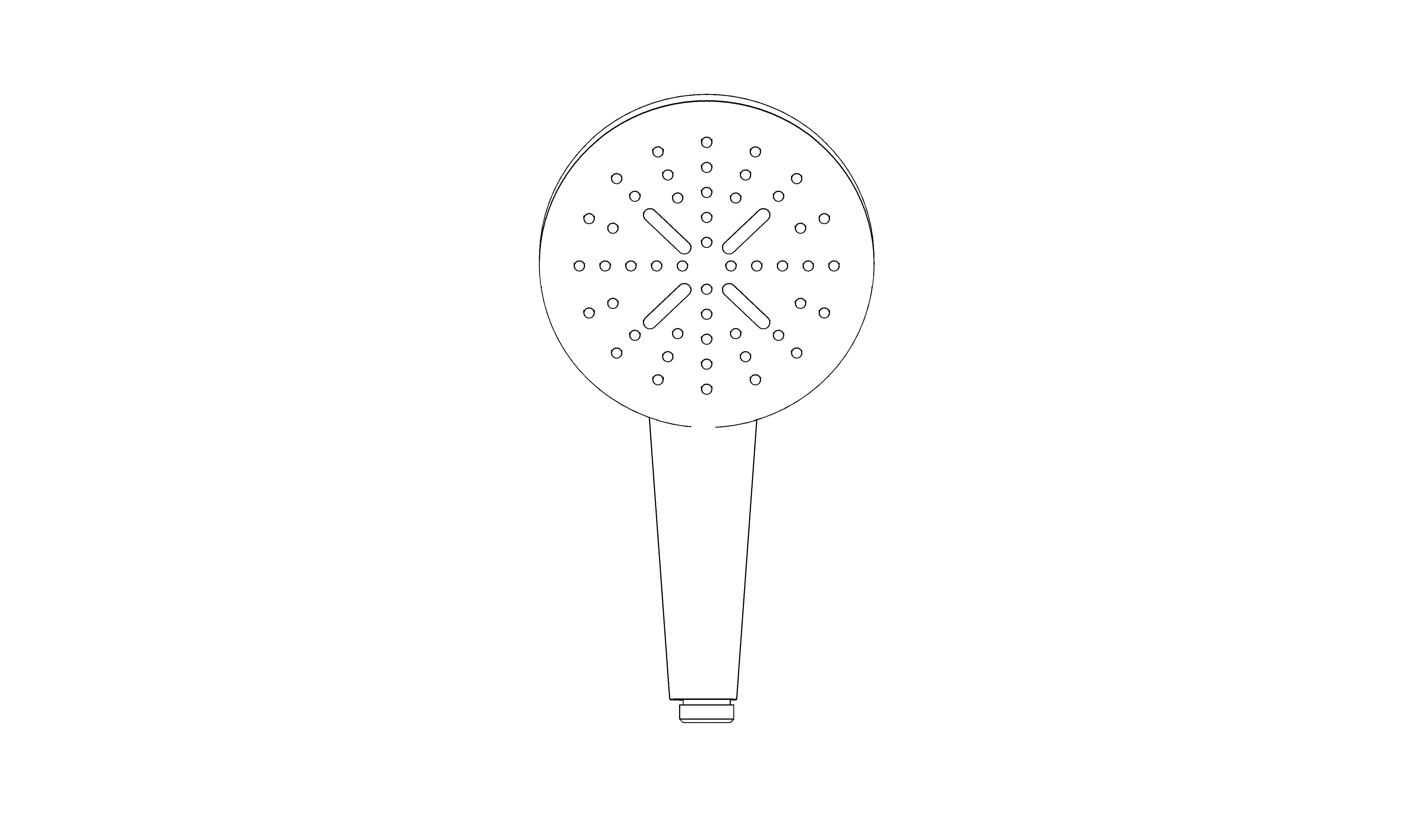 Product: RAINSHOWER AQUA Hand shower 3 sprays (101676KI00)