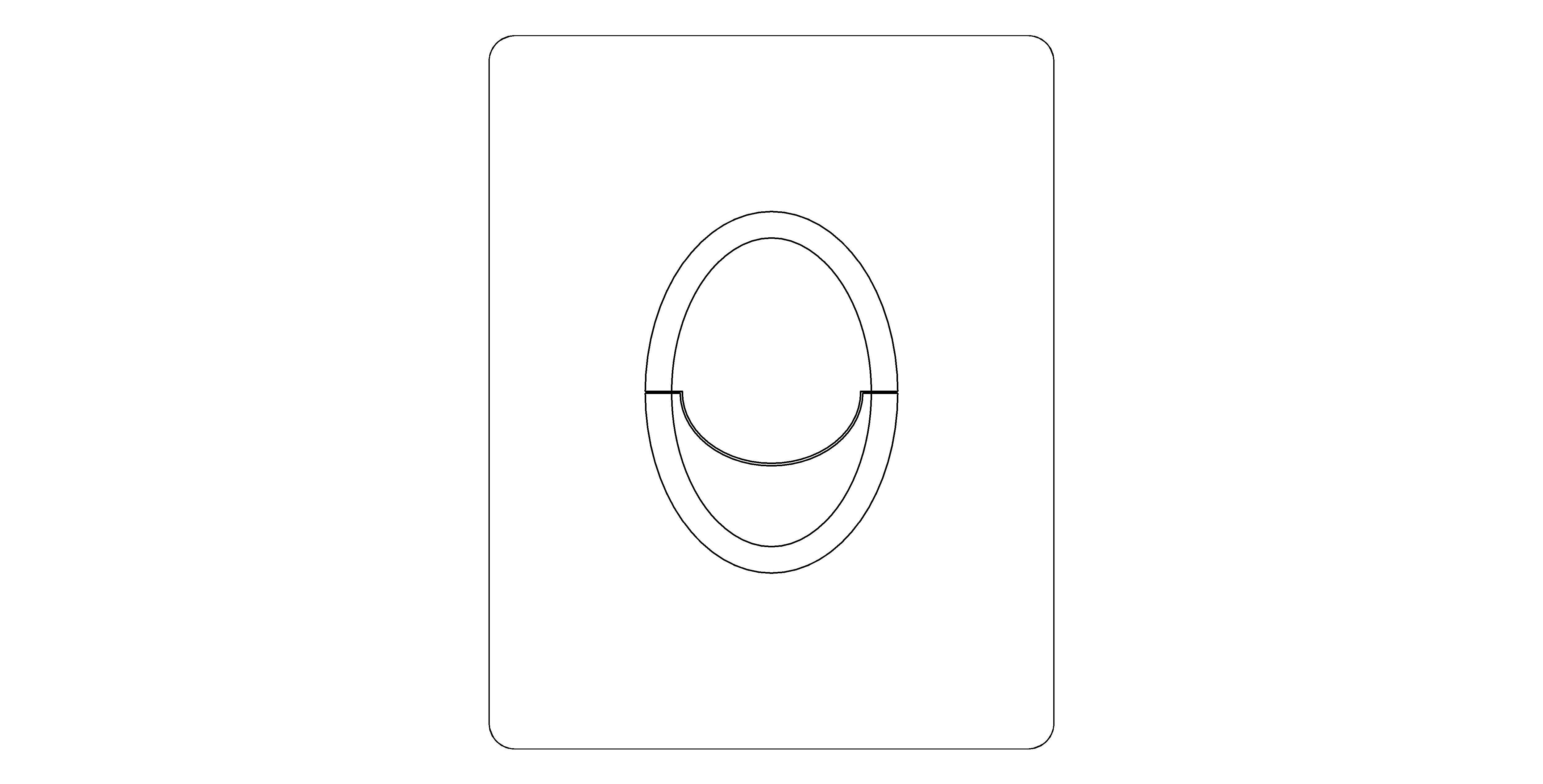 Product: SKATE AIR Flush Plate (38505KV0)