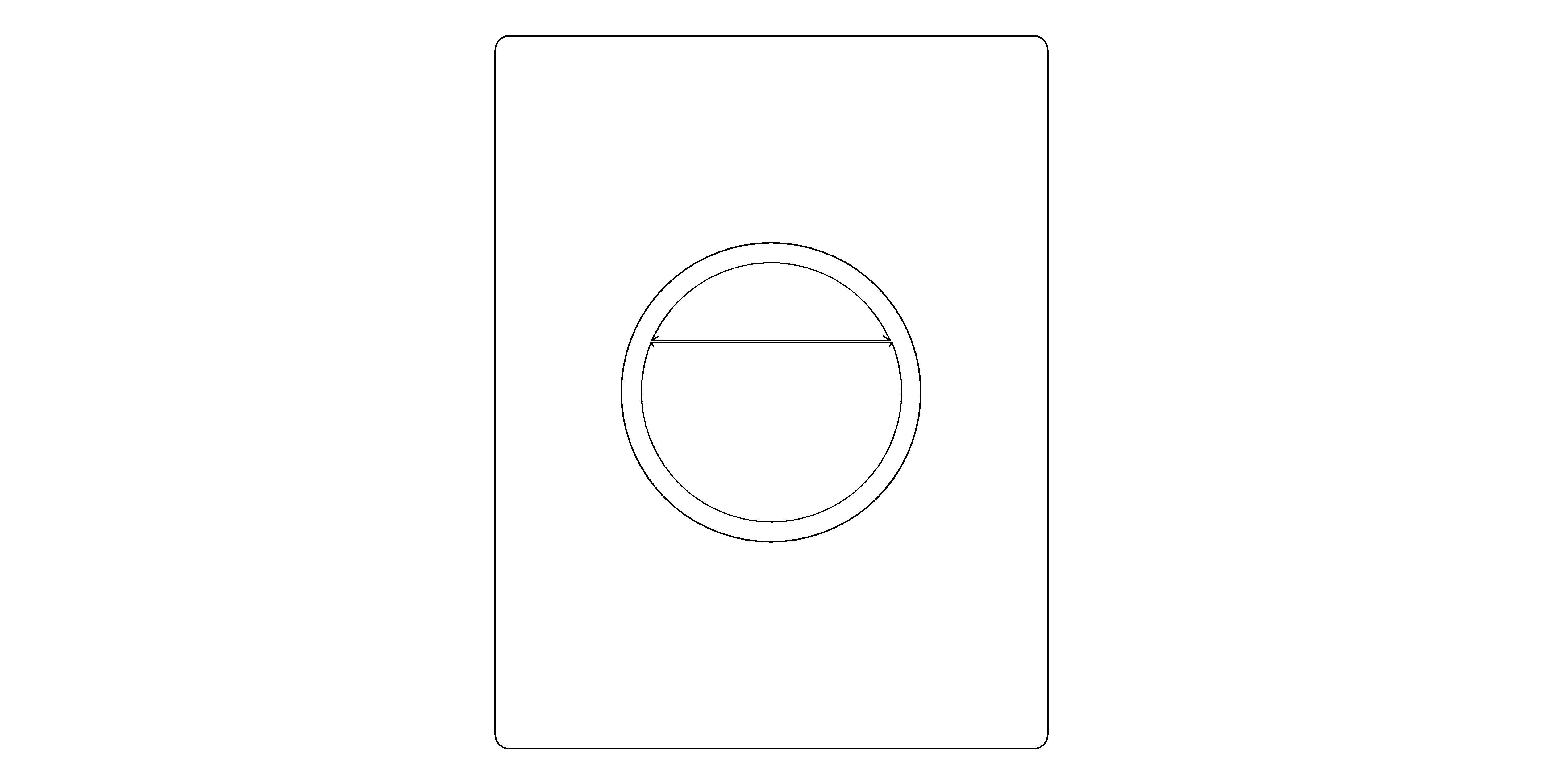 Product: NOVA COSMOPOLITAN Flush Plate (38765KV0)