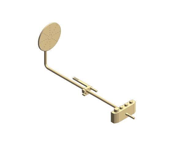 Product: EUPHORIA SMARTCONTROL SYSTEM 310 CUBE DUO Shower system with thermostat for wall mounting (26508GL0)