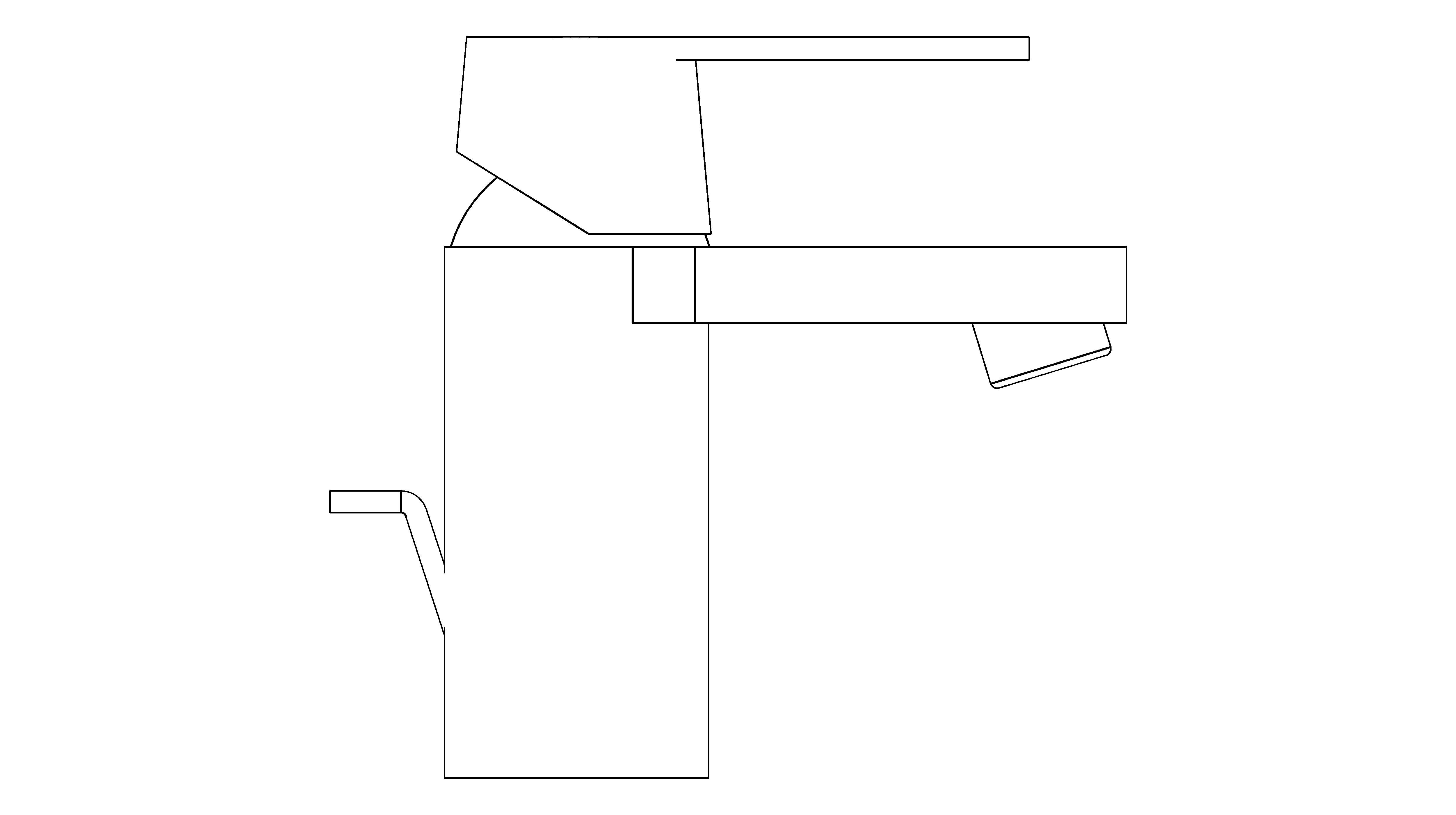 Product: OHM Basin Mixer S-Size (2422700D)
