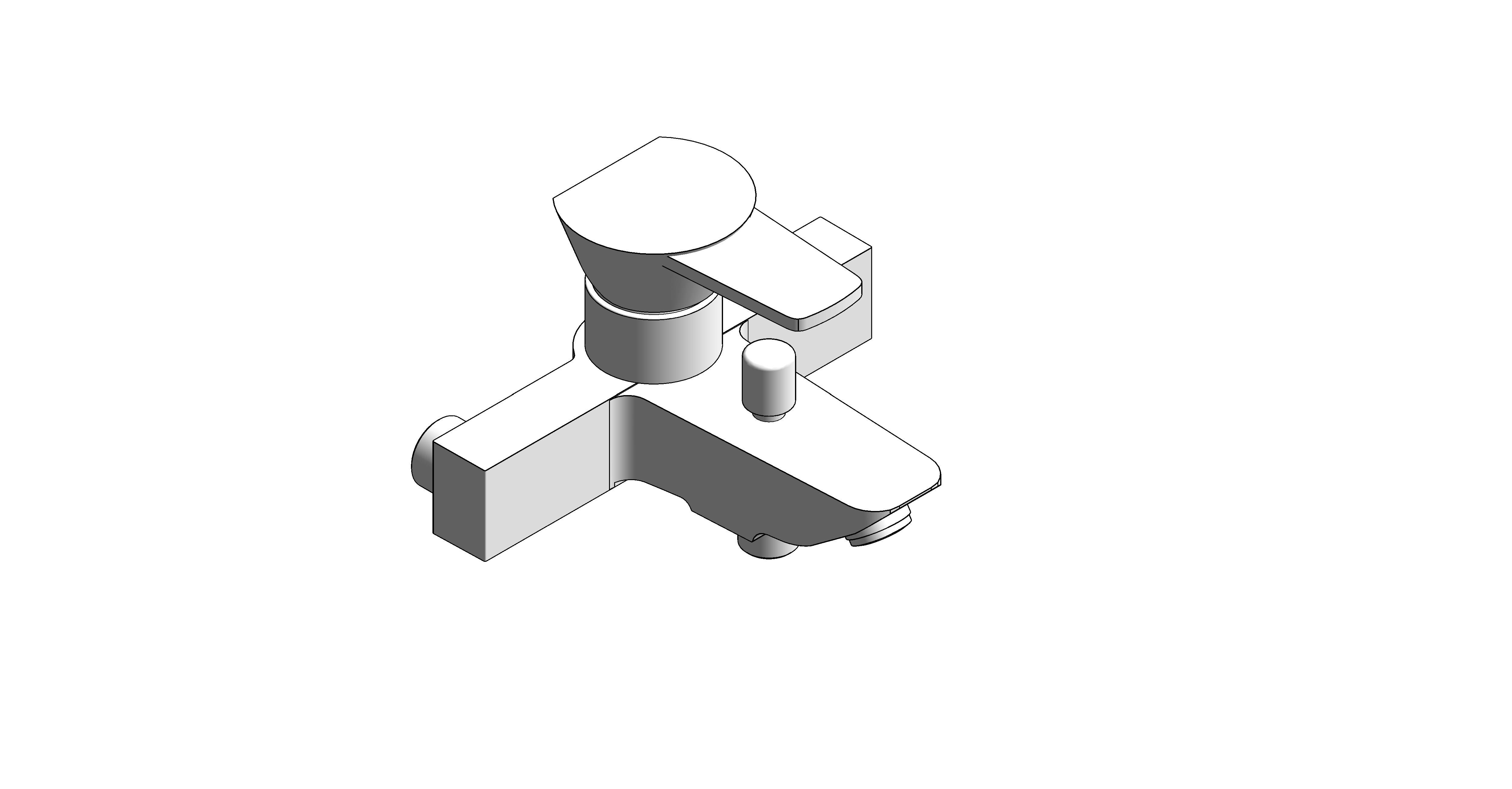 Product: BAULOOP Bath Mixer (25254001)